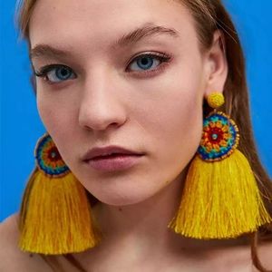 Boho - Women's fashion tassel earrings